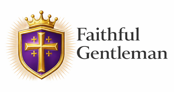 Faithful gentleman logo website header 