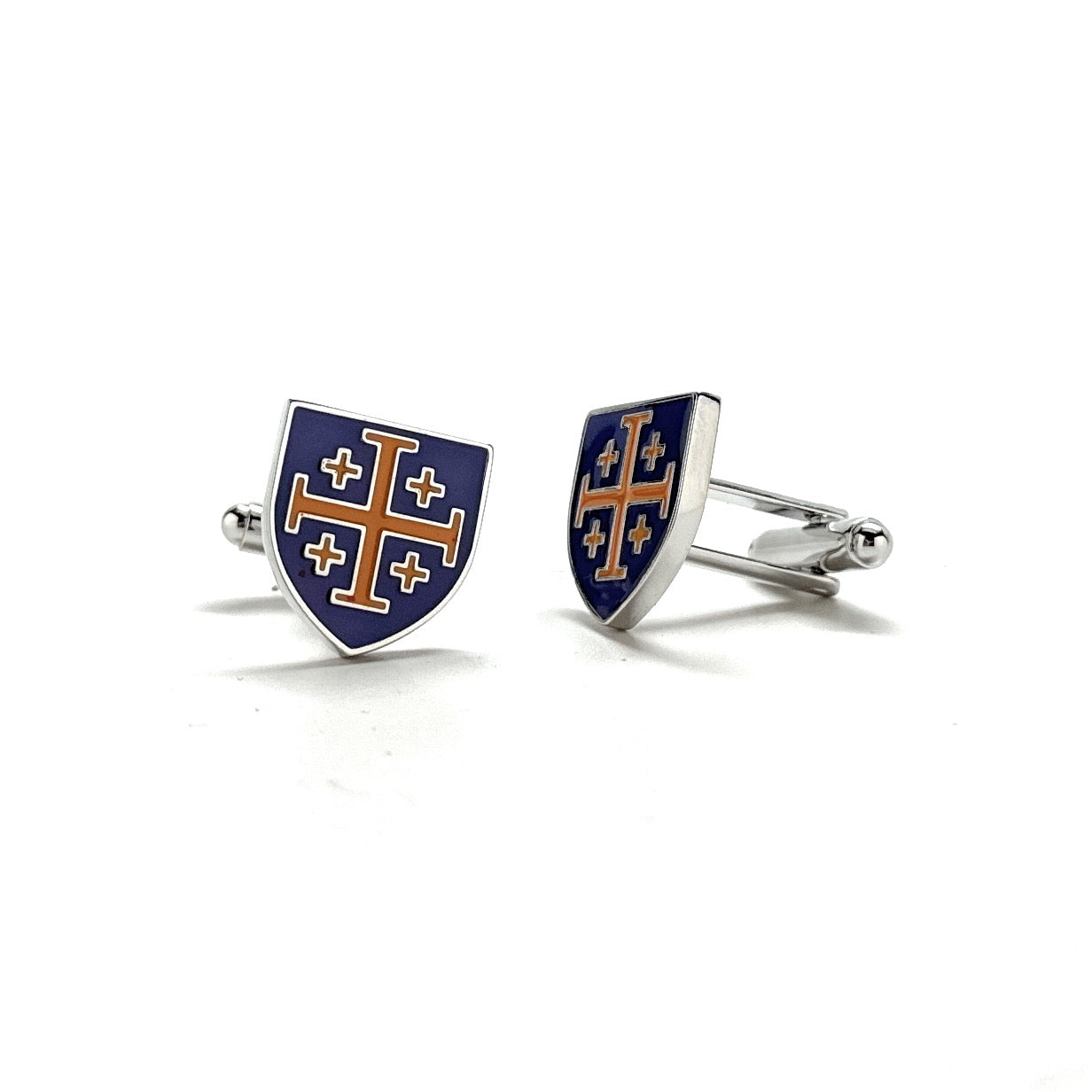 Faith-based cufflinks for church and formal wear