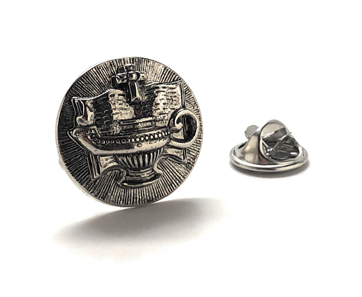 vatican library collection religious enamel pin