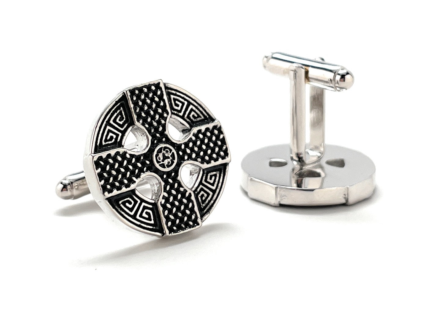 Irish heritage cross cufflinks for men