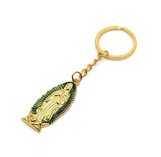our lady of guadalupe keychain