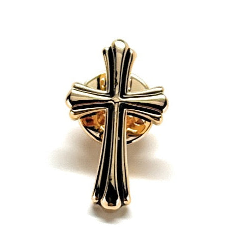 elegant christian lapel pin formalwear