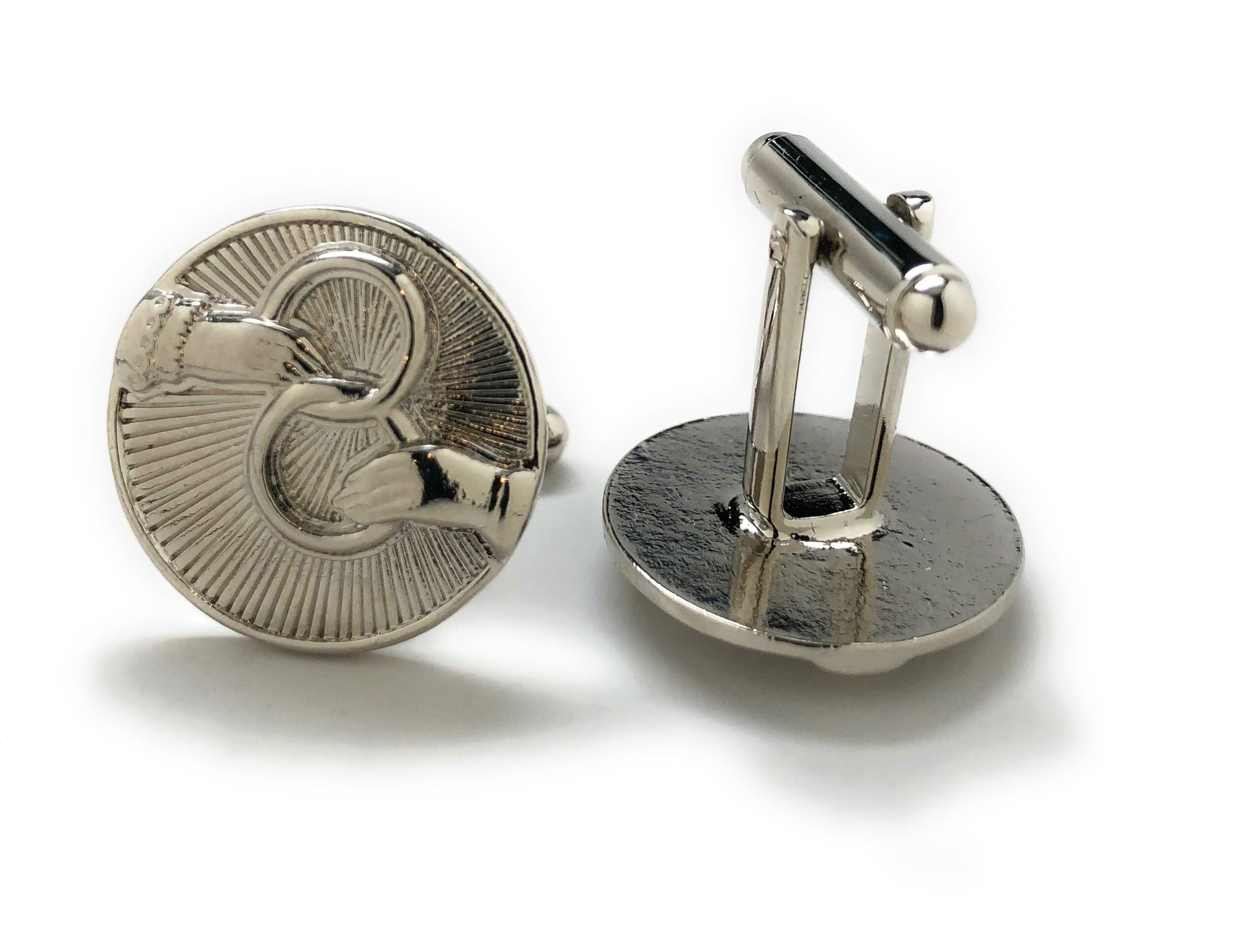 silver cufflinks for men formal wear