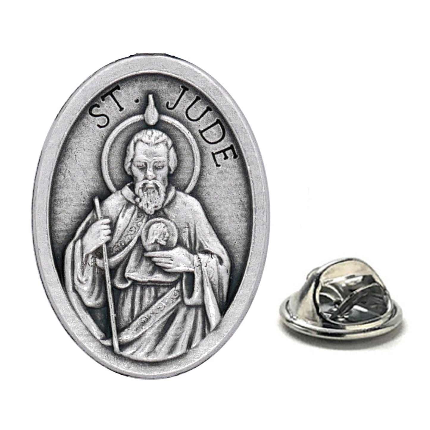 st jude lapel pin patron saint of hope