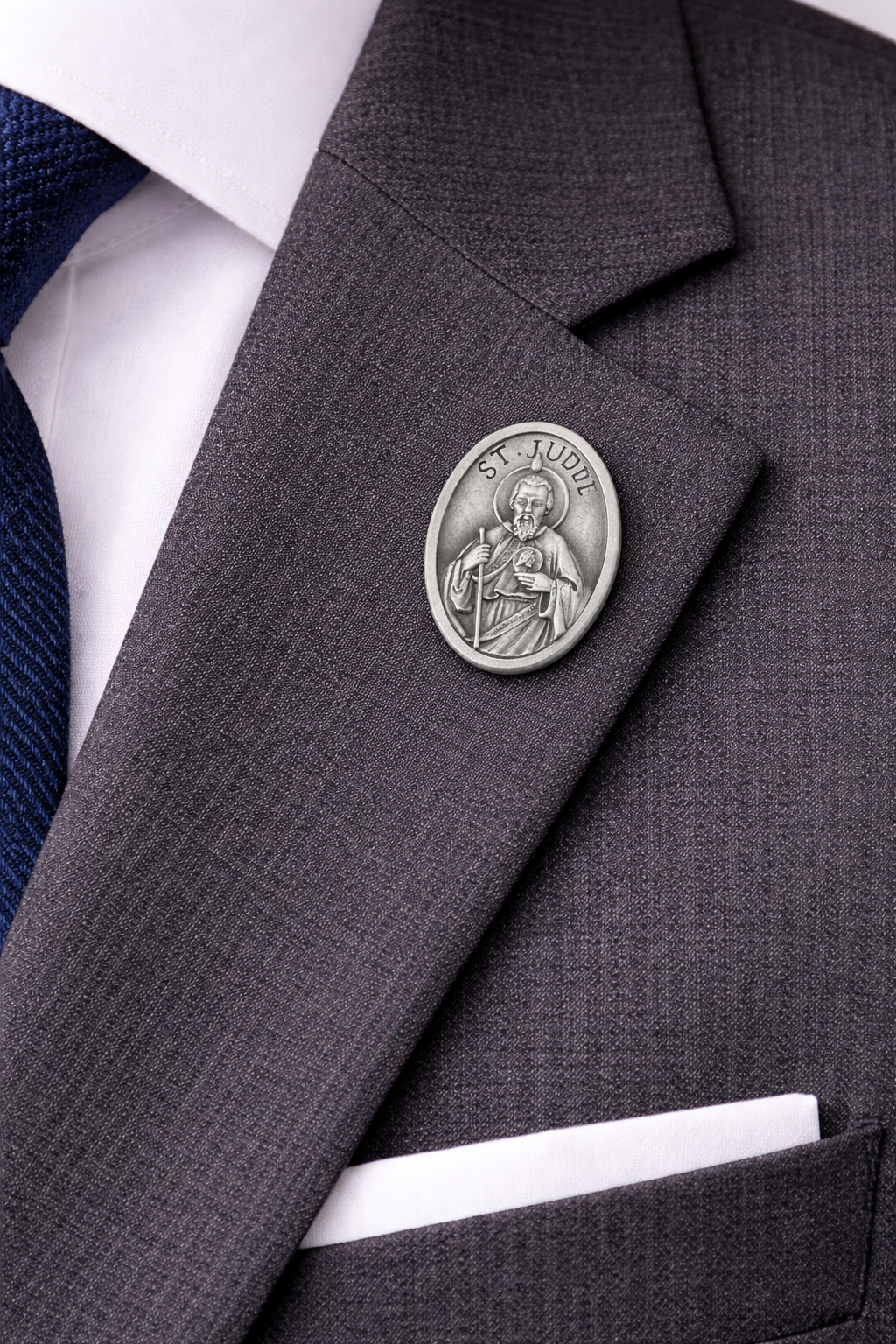 catholic saint jude medal pin
