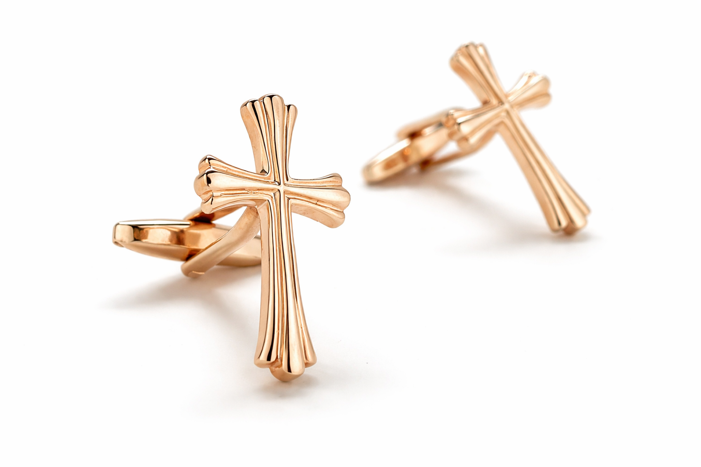 cross cufflinks wedding gift