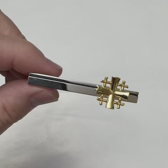Jerusalem Cross Tie Bar