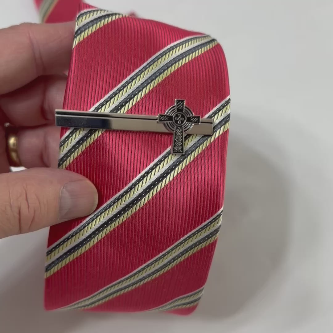 Guardian Celtic Cross Tie Clip 