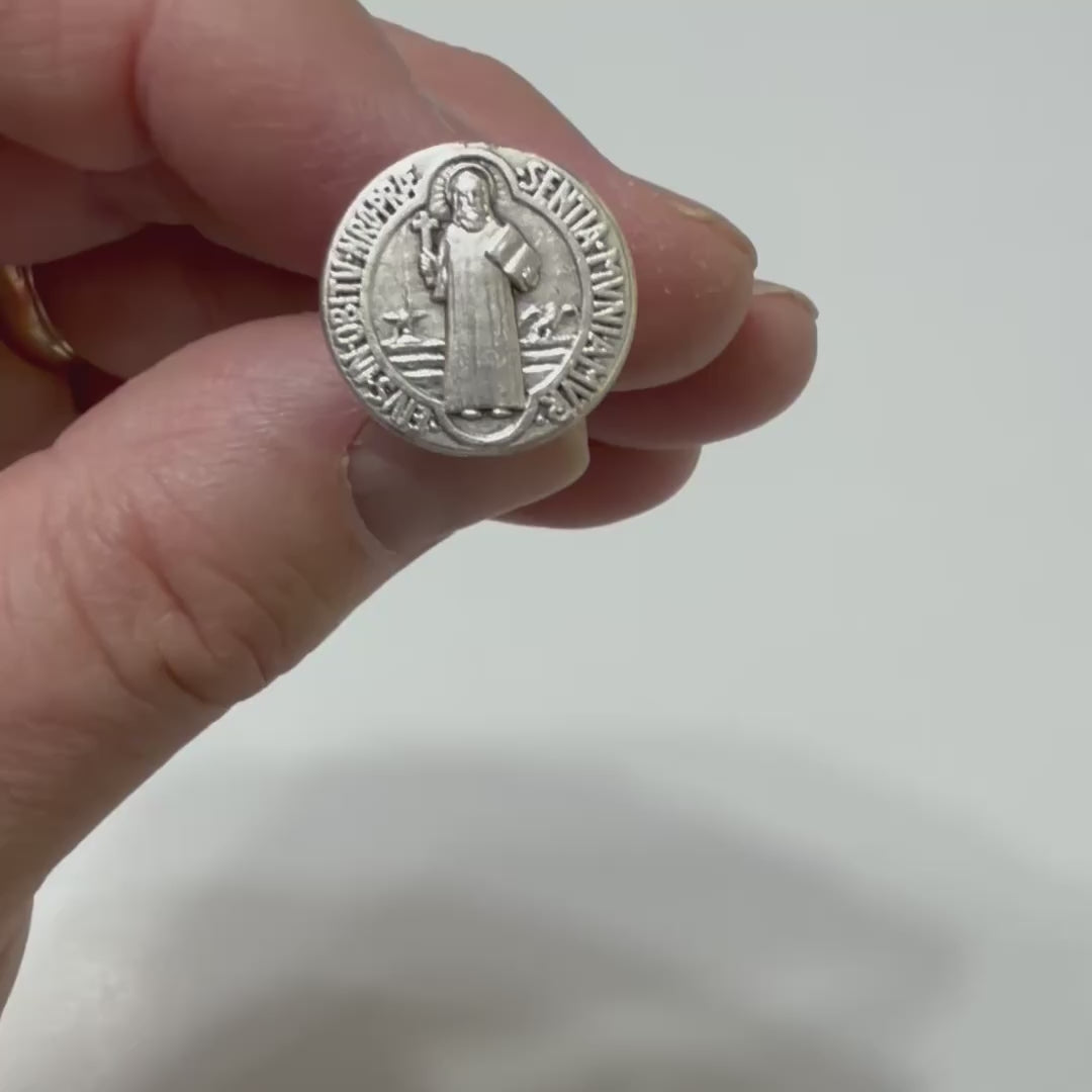 St. Benedict Medal Cufflinks for Men