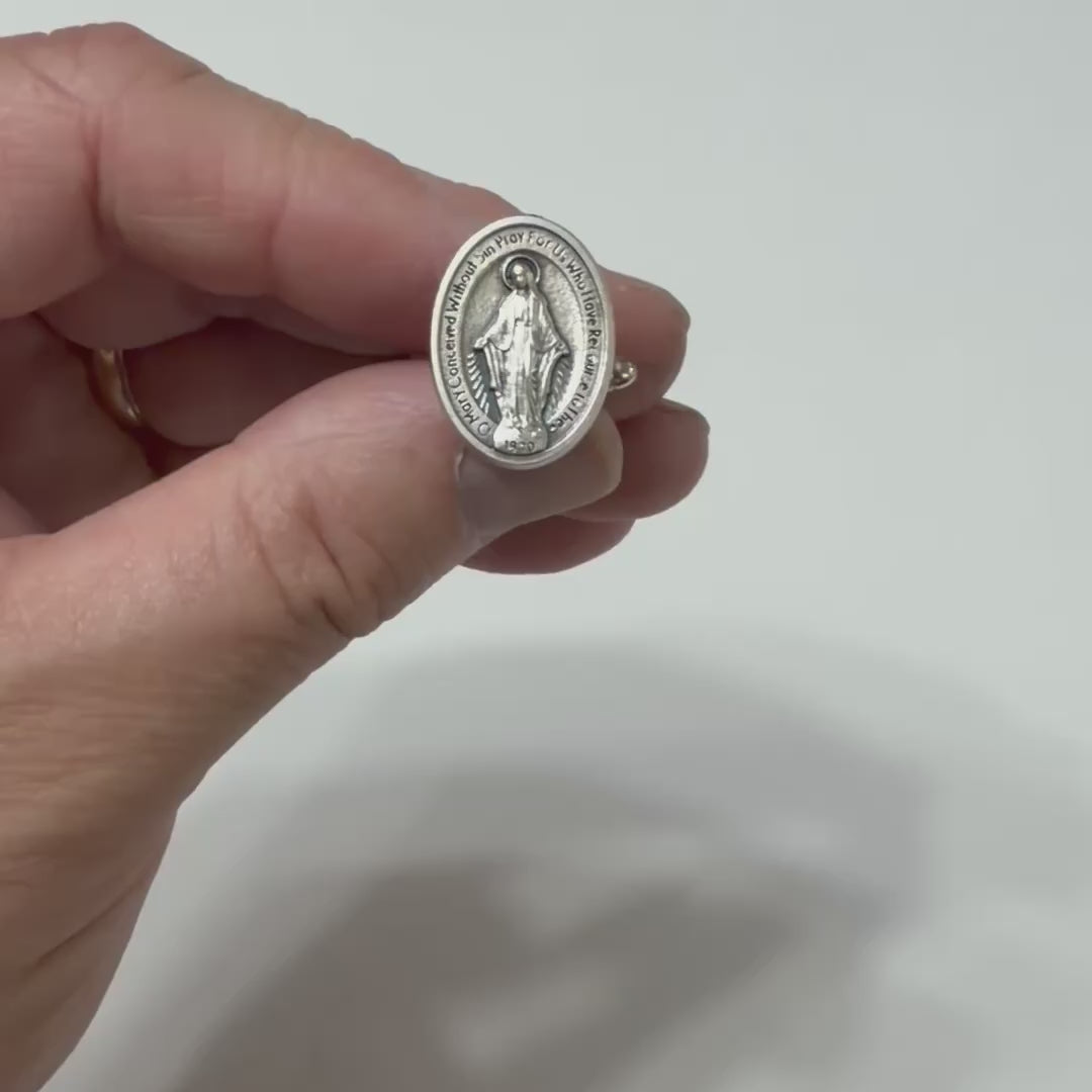 Miraculous Medal Cufflinks
