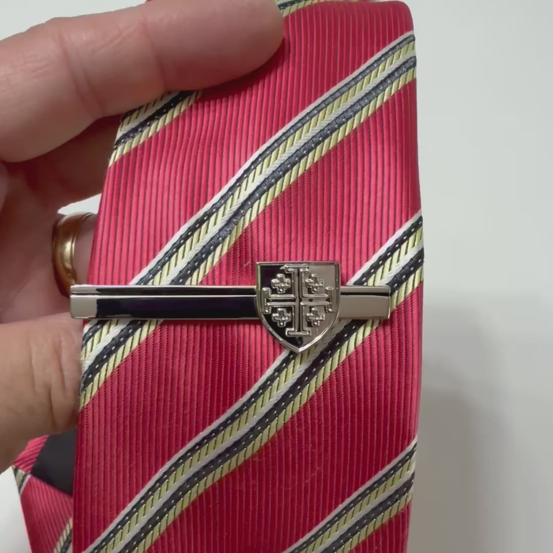 Jerusalem Cross Tie Clip 