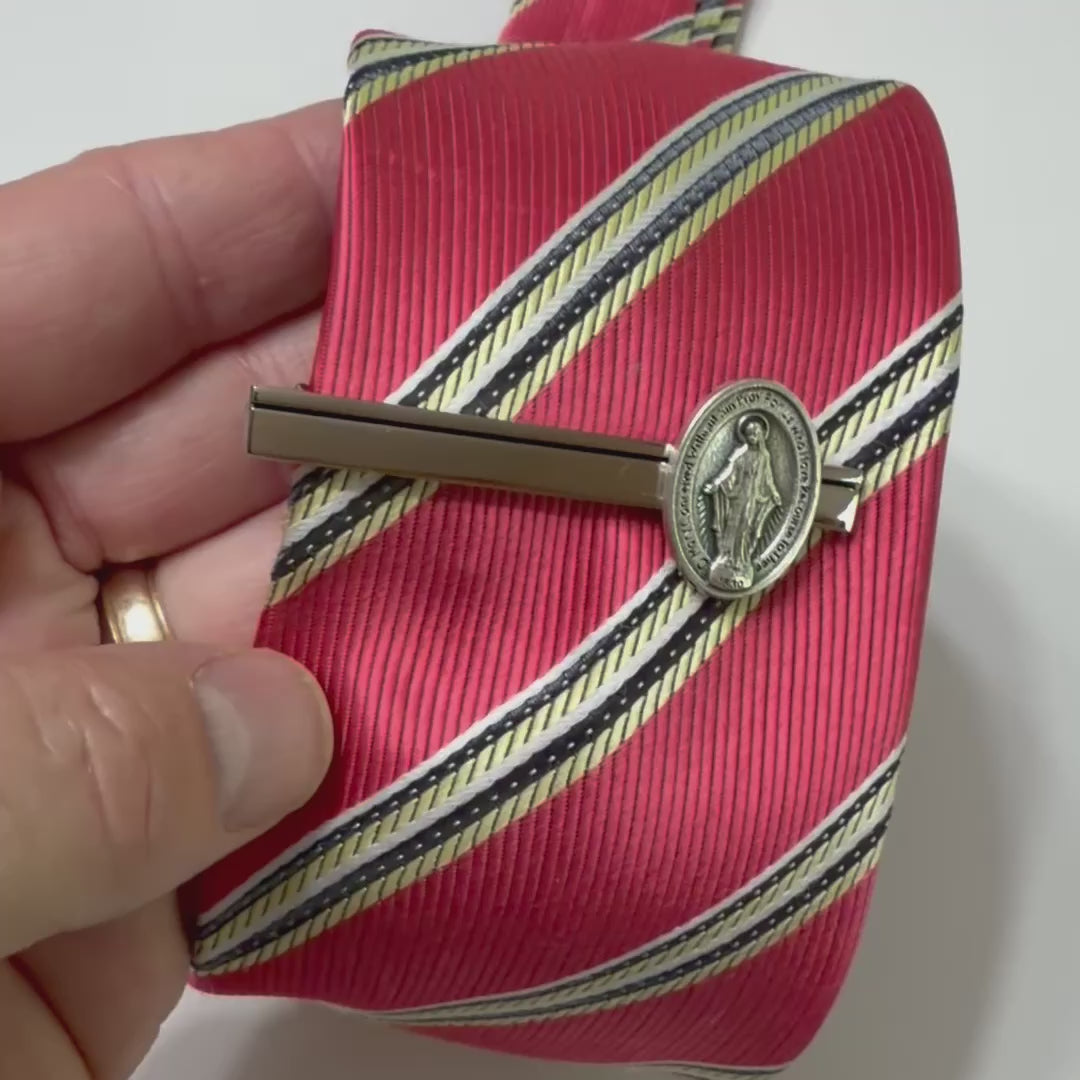 Virgin Mary Tie Clip
