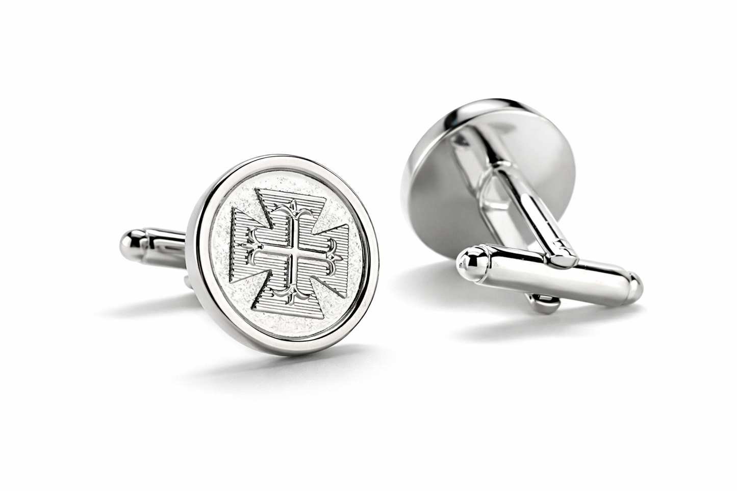 religious cufflinks bottoni cross