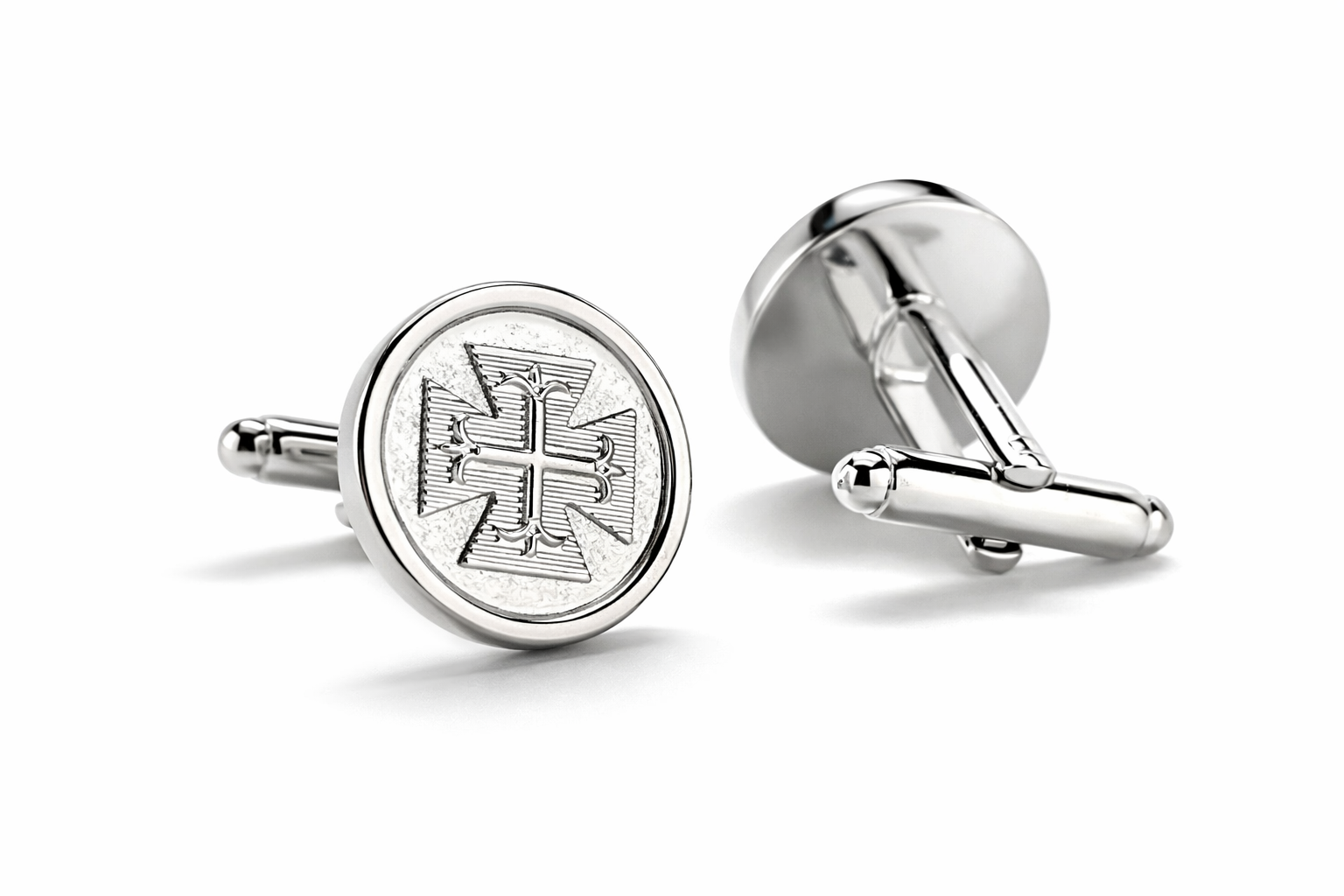 religious cufflinks bottoni cross