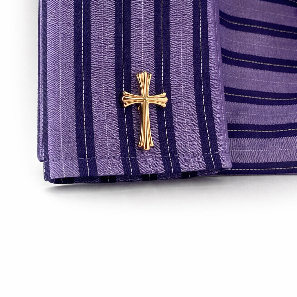 religious cufflinks formal menswear dress shirt
