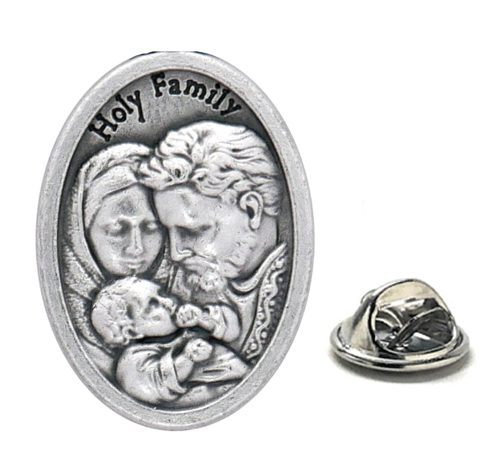 holy family lapel pin st joseph mary child jesus